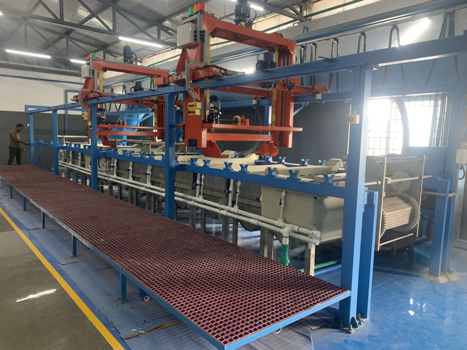 Phosphating Spring Automatic Phosphating Plant - Sri Vinayaga Fibre Products